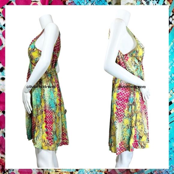 LULI FAMA SMOKE SHOW V Neck Short Dress $140.00 - Picture 6 of 11